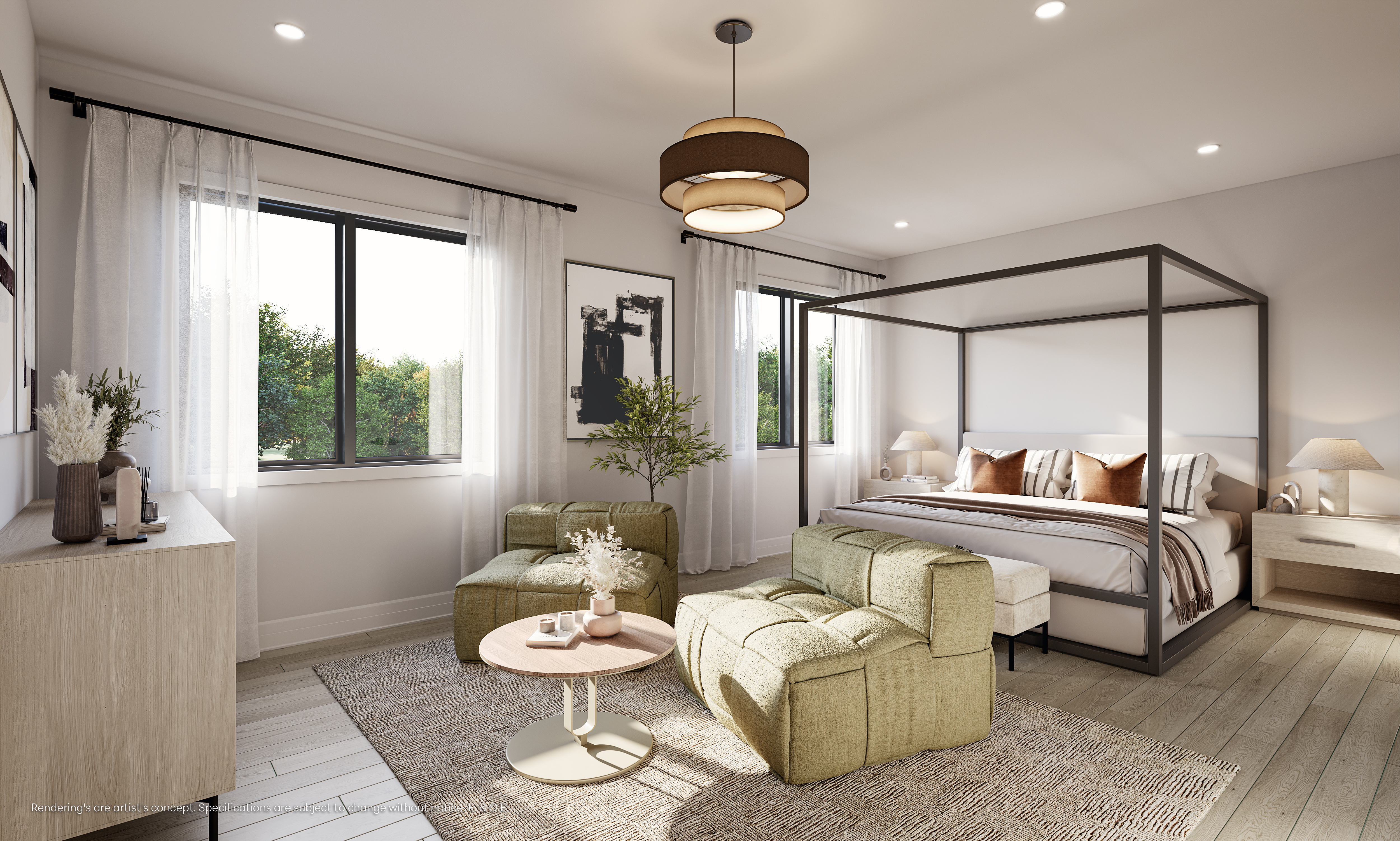Serene Primary Bedroom